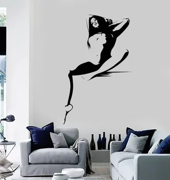 

Vinyl Wall decal Hot Sexy Woman Naked Girl Adult Decor Stickers