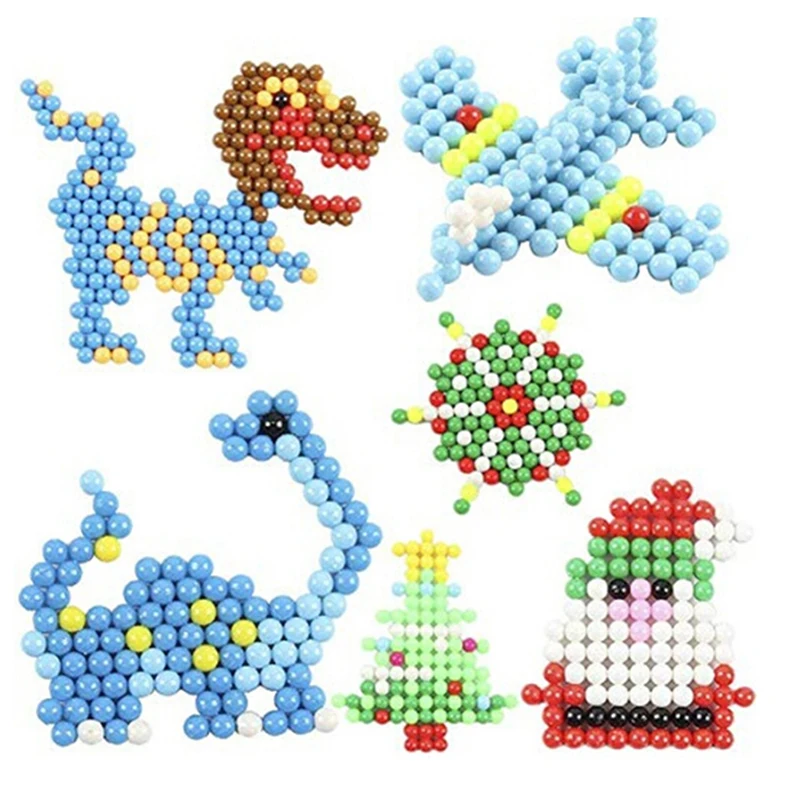 1000 шт./пакет DIY 3D паззлы набор игрушек Hama Бусины бусины perler мяч подарок на Новый год Aqua Perlen узнать детей игрушечные лошадки