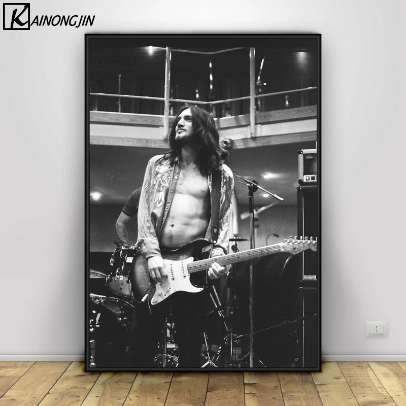 

Art Poster John Frusciante Red Hot Chili Peppers Wall Picture Posters and Prints Canvas Painting Room Home Decoration