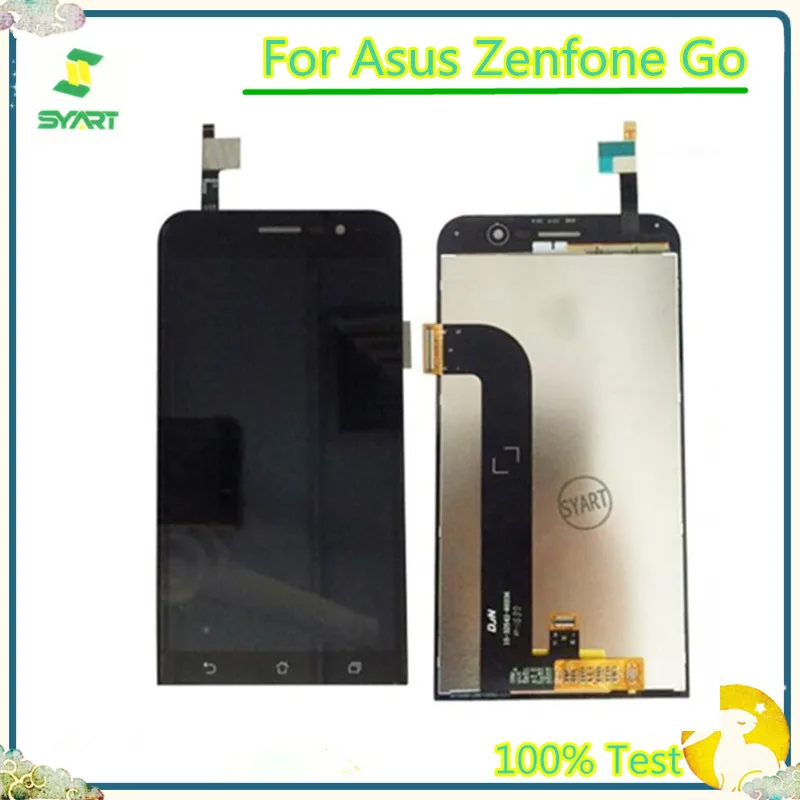 Черный ЖК дисплей для Zenfone Go 5 Lite zb500кг с дигитайзером сенсорного экрана в сборе Asus