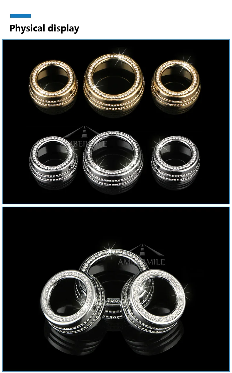 Car Console Multimedia Knobs Covers Interior Decoration for BMW Mini Cooper F54 F55 F56 F57 F60 Countryman Accessories (3)