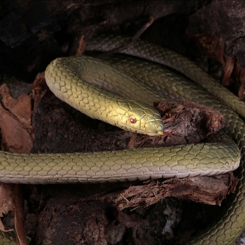 lifelike fake snake