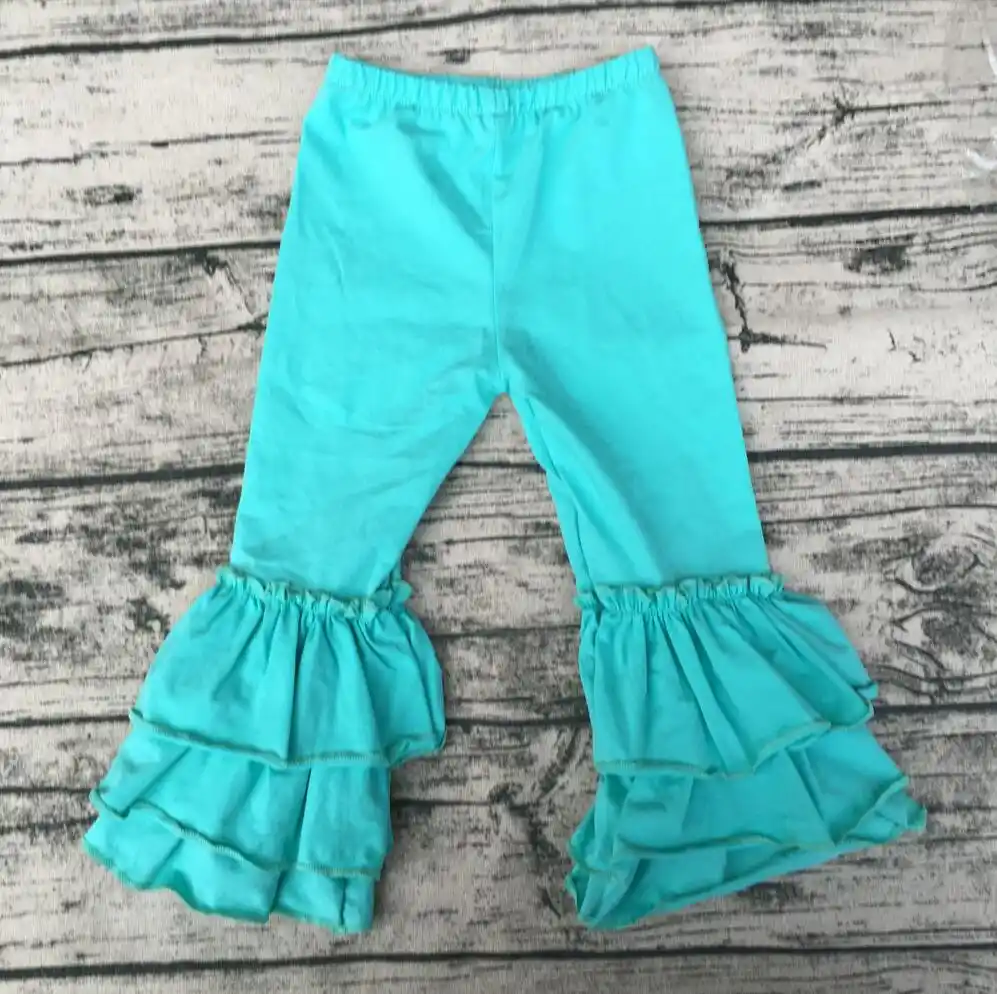 women's boutique ruffle pants