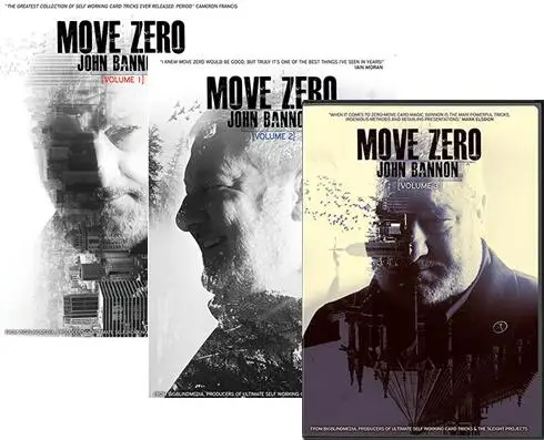 2017 Move Zero by John Banno-фокусы (Vol 1 2 3 4) | Игрушки и хобби