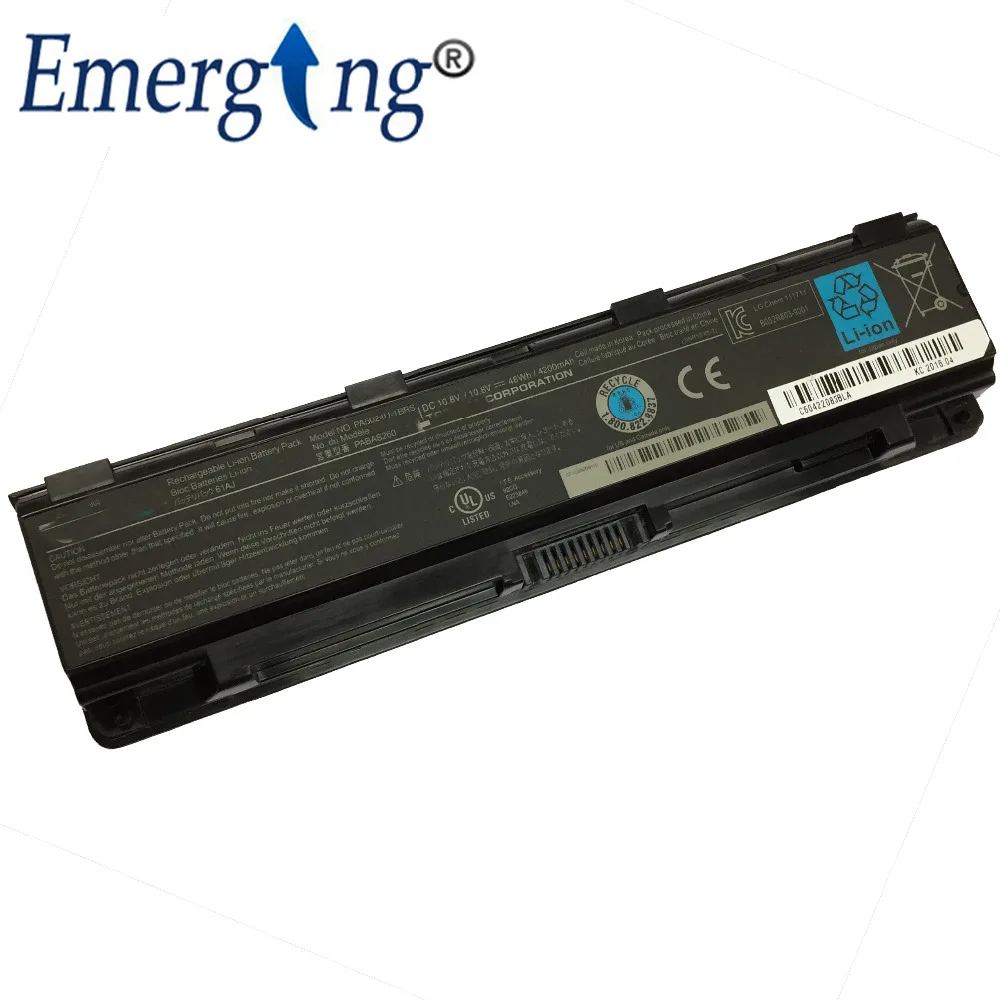 10,8 V 48Wh ноутбук аккумулятор для Toshiba Satellite C855D C55 C50 PA5024U PA5109 L800 L830 PA5024-1BRS PABAS260