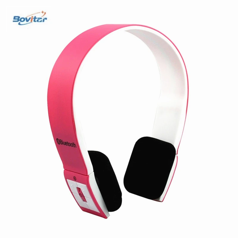 

Bovitar Universal Wireless Bluetooth Headset Stereo Enhanced Noise Reduction Head Band Type Music Earphone For Smartphone