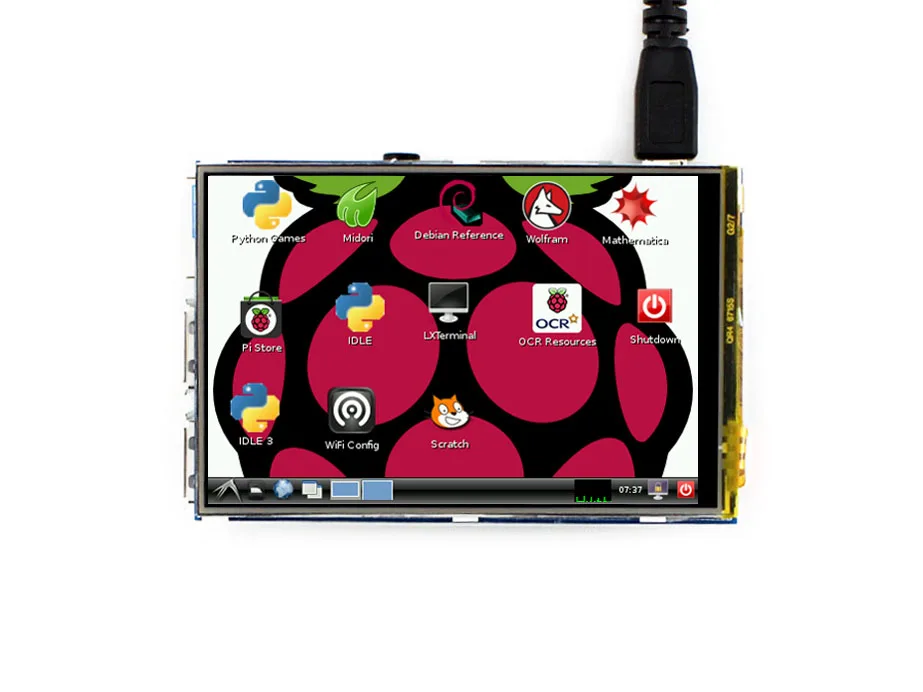 tft display flickering raspberry pi in stock