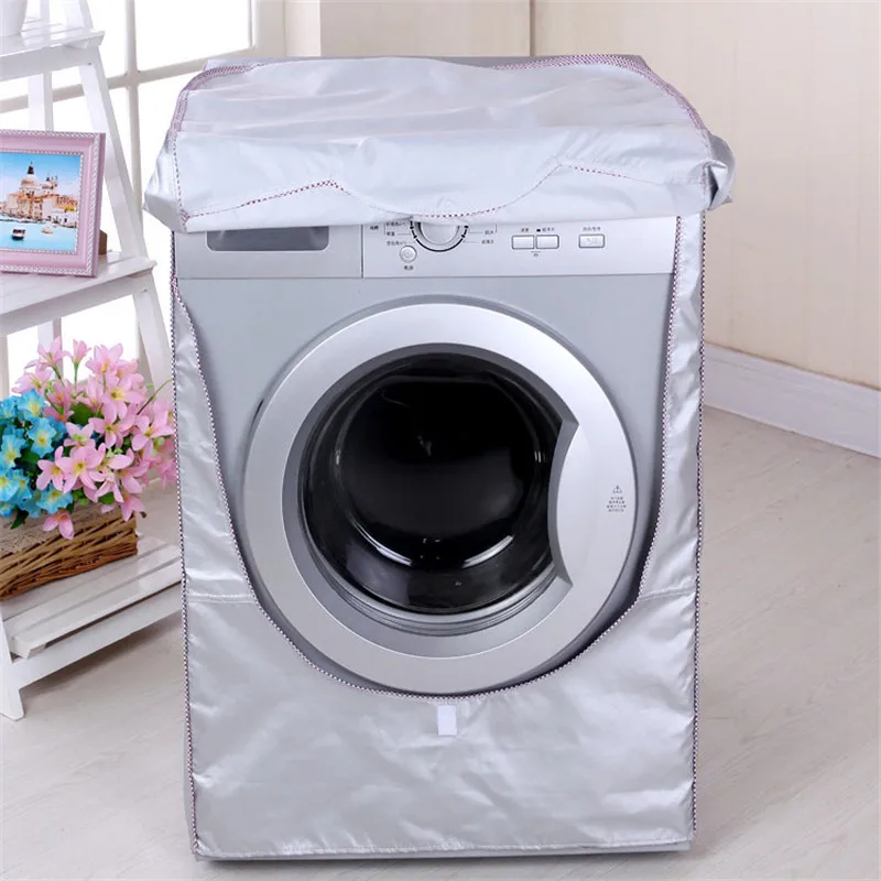

Washing Machine Covers Dustproof Zipper Cover Turbine Roller Protect Waterproof 85*64*60cm