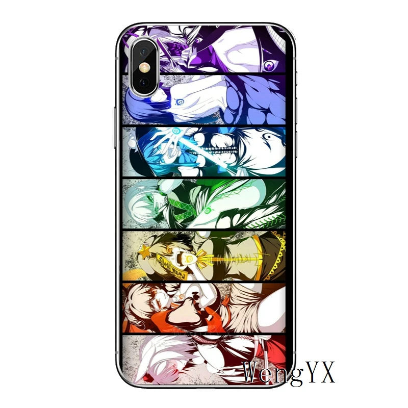 Nanatsu no Taizai Seven Deadly Sin для Apple iPhone X XR 8 7 plus XS Max 6s 6 plus SE 5S 5c 5 4 S 4 Мягкий кожух, чехол для мобильного телефона - Цвет: deadly-sins-A-06