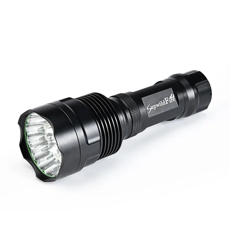 SupwildFire LED Flashlight 45000Lm 18x XML T6 LED lights 5Mode Torch Light Lamp cycling outdoor Accessories #2o18#f (1)