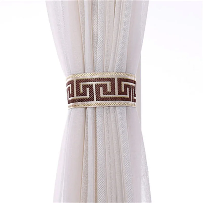Curtain Tieback Curtain holder Chain Buckle Drapery Holdback Clip Holders Home Decor Curtain buckle blinds accessories  (3)
