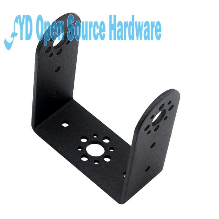 Long U bracket uniaxial steering gear bracket PTZ bracket robot robotic