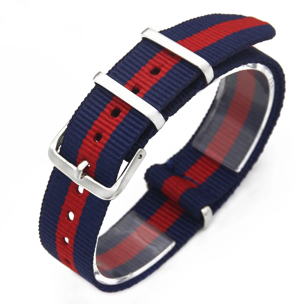 Ремешок нейлоновый для Casio BEM 302 307 501 506 517 EF MTP Series 18 мм 20 мм|nylon watch band|watch bandfor casio |