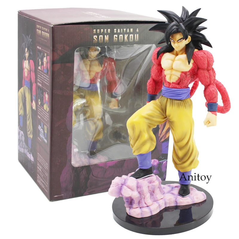 

Dragon Ball Z Super Saiyan 4 Son Goku PVC Action Figure Collectible Model Toy 26cm