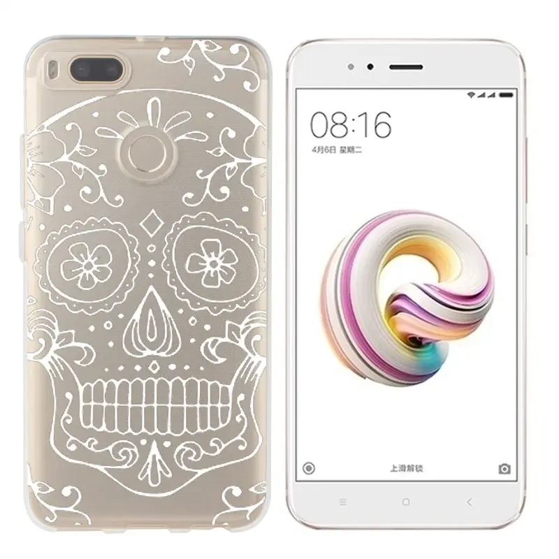 Patterned Phone Case for Xiaomi  Mi 8 A2 Lite Mi 5X 6X Pocophone F1 Clear Cover Redmi 5 Plus 6 Pro 4X Note 5 Pro Soft TPU Shell (20)