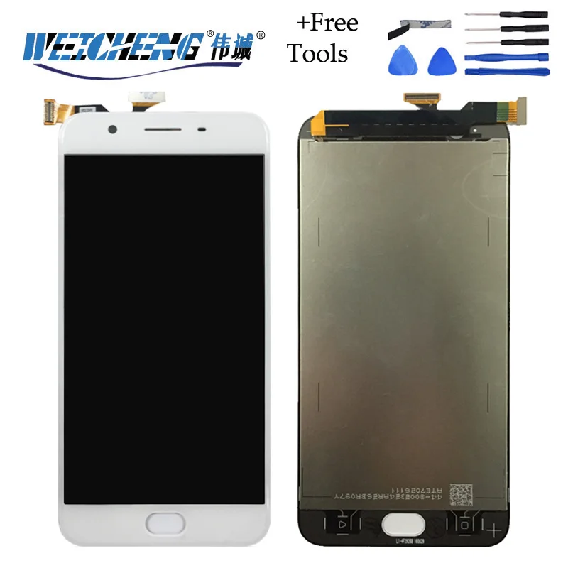 ЖК-дисплей WEICHENG для Oppo A59 F1S + сенсорный экран в сборе oppa a59 дигитайзер ЖК-дисплея