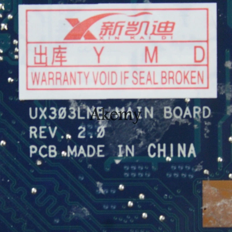  Amazoon UX303LB Laptop motherboard for ASUS UX303LNB UX303LN UX303L Test original mainboard 4GB RAM
