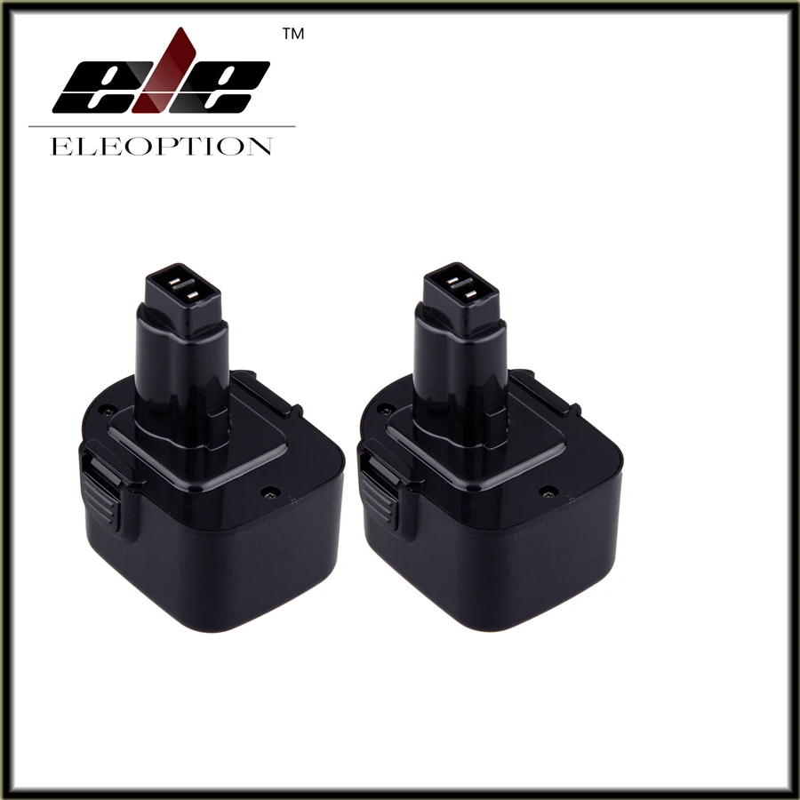 

2pcs 12V Ni-MH 3000mAh Replacement Power Tool Rechargeable Battery for DW9071 DC9071 DW9072 DW9074 152250-27 397745-01