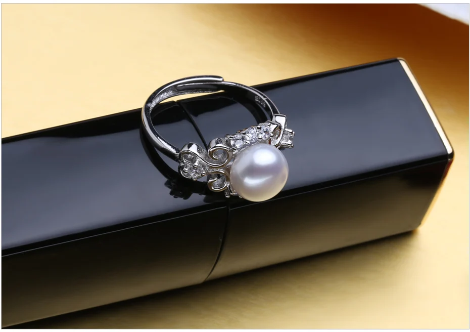 FENASY 925 пробы серебряные серьги с камнями, натуральный жемчуг ювелирные наборы для женщин, богемный Набор Серьги Гвоздики вечерние кольца