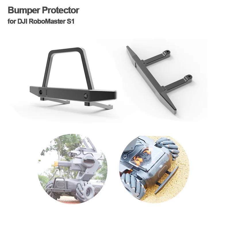 

Metal Front and Rear Bumper for Dji Robomaster S1 Intelligent Educational Robot Anti-Collision Protector Robomaster S1 Parts