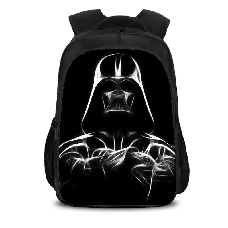 

15.7 inch Star Wars Force Darth Vader Boy Girls School Bag Book Bag Backpack Children Students Mochila Back to School Gift