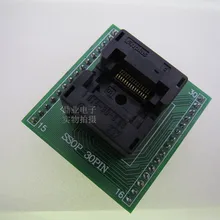 SSOP30/DIP30 OTS-30-0.65-01 burn-в гнездо золотым покрытием IC Тесты ing сиденье Тесты разъем Тесты bench