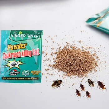 

10Pcs Effective Cockroach Killing Bait Powder Cockroach Repeller Killer Anti Pest Cockroach Powder Pest Control Products