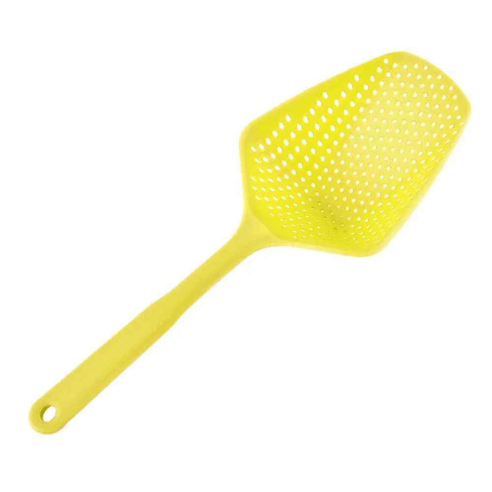 Cooking Shovels Vegetable Strainer Scoop Nylon Spoon High temperature resistant pressure Colander Soup Filter Kitchen Tool C1023