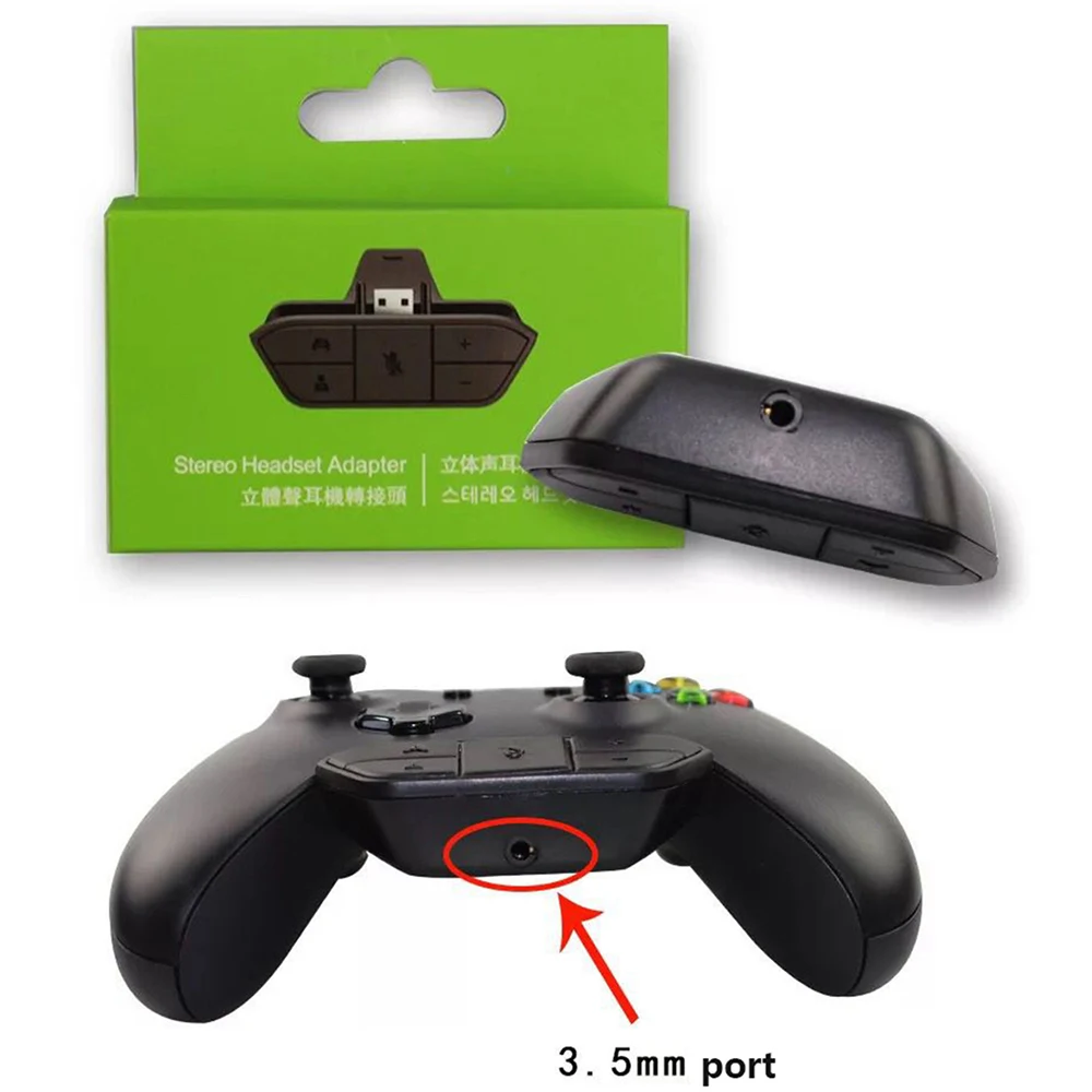 xbox one controller headset jack