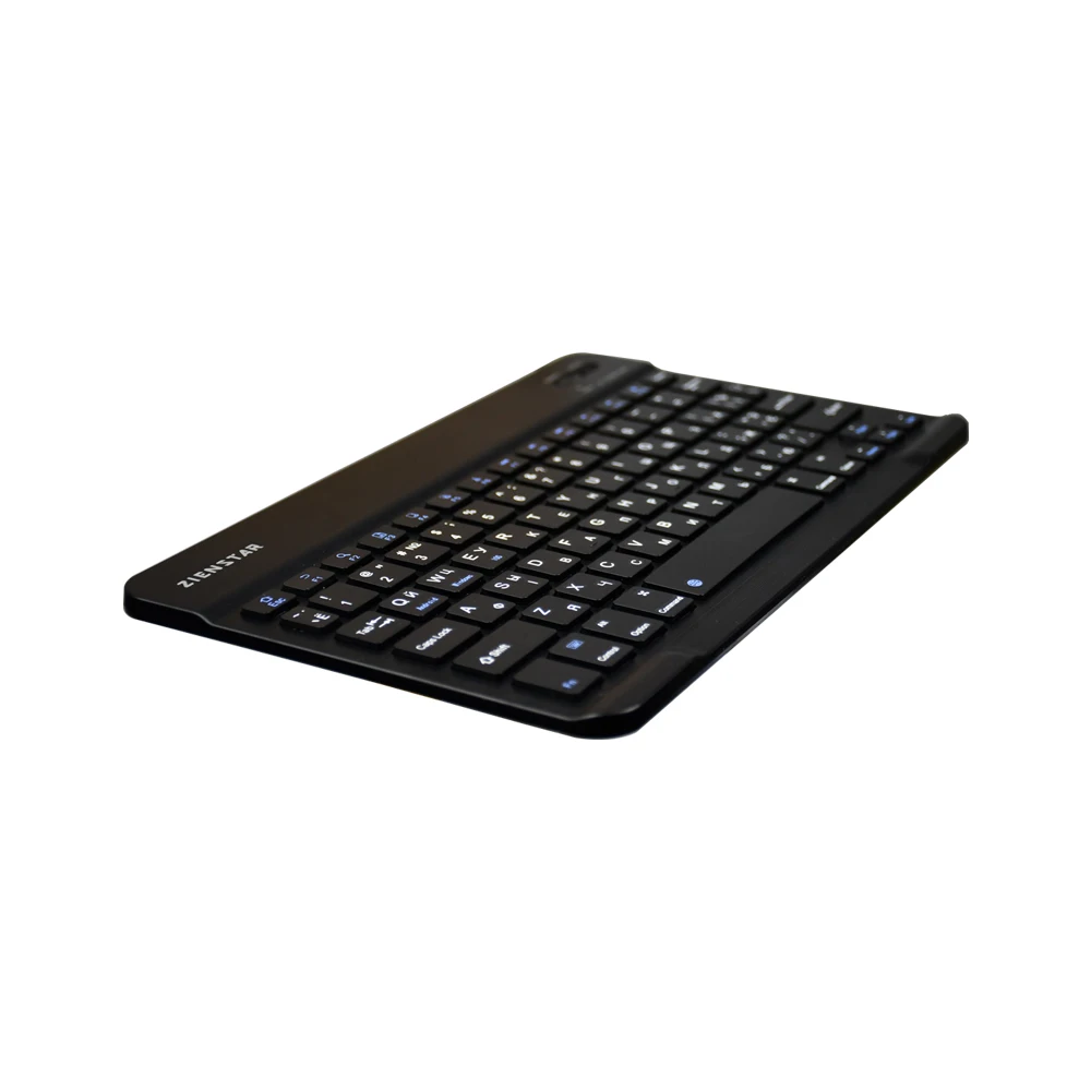 Русская беспроводная клавиатура Zienstar Bluetooth 3 0 для IPAD MACBOOK ноутбука ТВ приставки