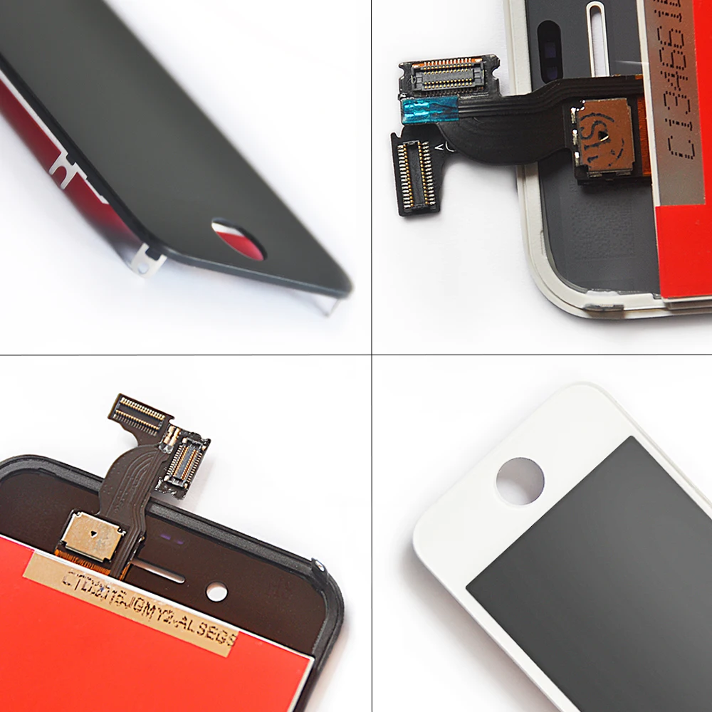 Sinbeda Лучшая цена для iPhone 4 4S ЖК дисплей сенсорный экран Pantalla дигитайзер сборка