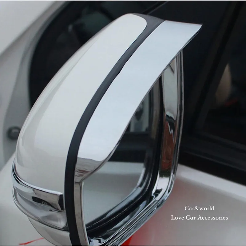 Для Suzuki Vitara крышка зеркала заднего вида зеркало заднего вида с защитой от дождя Стекло щит козырек декоративная рамка Автомобильные аксессуары