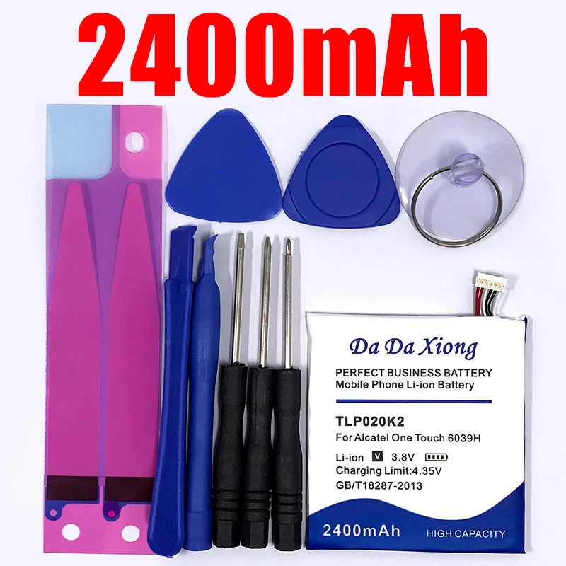 

2400mAh TLp020K2 Battery for Alcatel One Touch Idol 3 4.7 6039H 6039Y Batteries track code