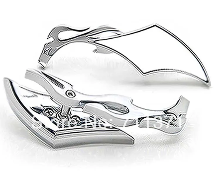 Custom Rear View Mirrors Chrome Pair For Harley Davidson V Rod Night Street V Rod