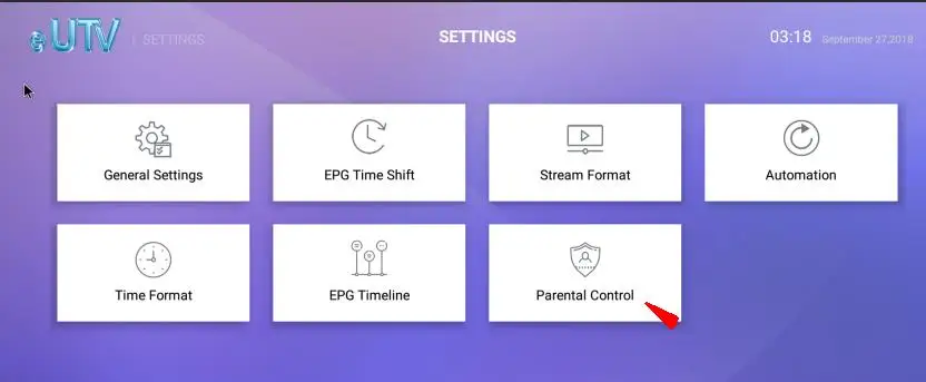 Parental control