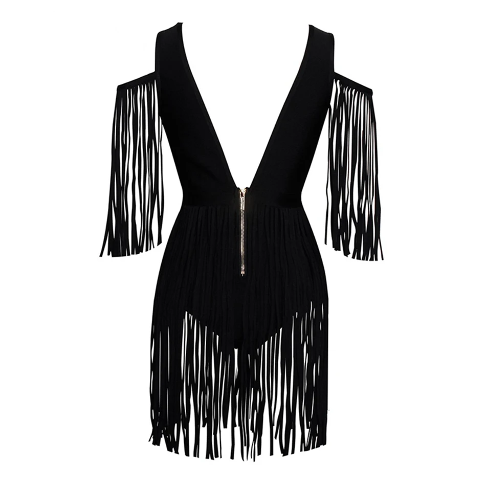 Ocstrade-Summer-Dress-2018-Bandage-Dress-Black-Woman-Sexy-Hollow-Out-and-Tassel-High-Quality-Bandage (8)