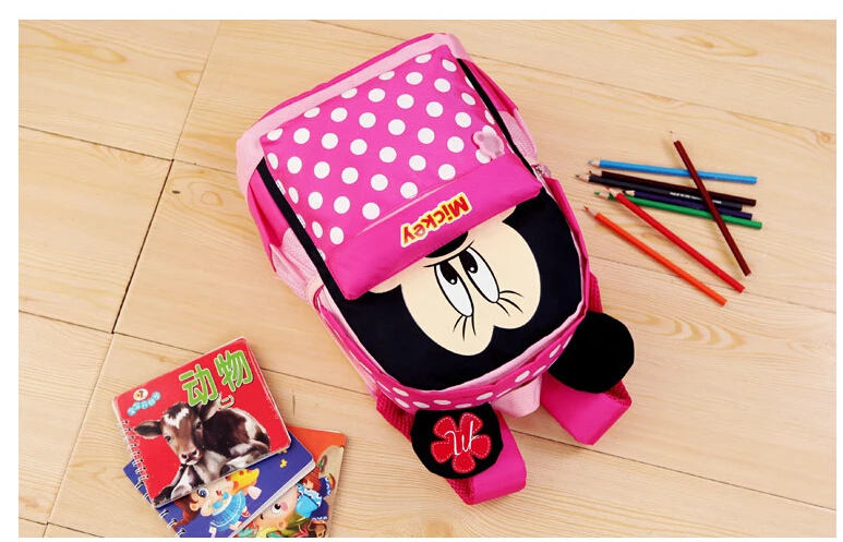 Горячая Распродажа, детский рюкзак для детского сада с рисунком, детские школьные сумки для мальчиков и девочек, детские рюкзаки с Микки Маусом для детей 3-6 лет