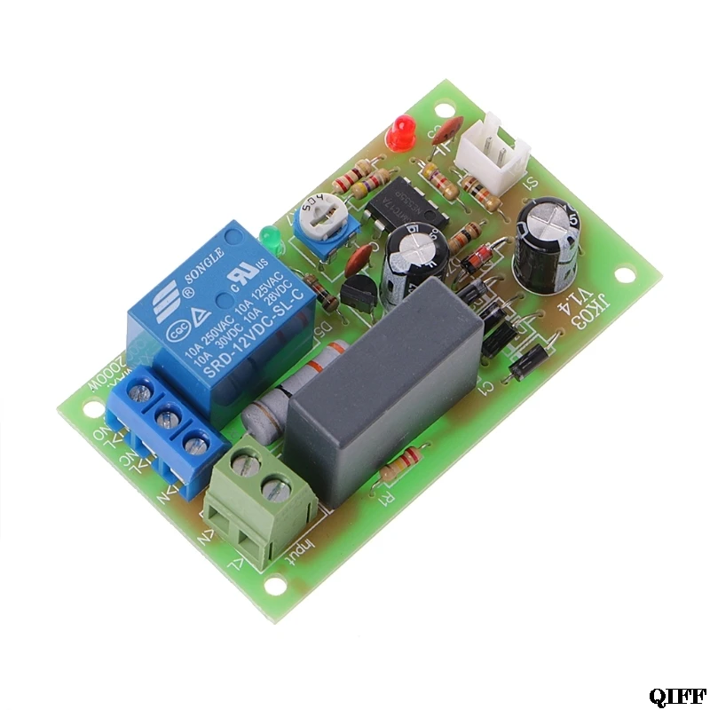 AC 220V триггер переключатель задержки включения выключения платы таймер релейный