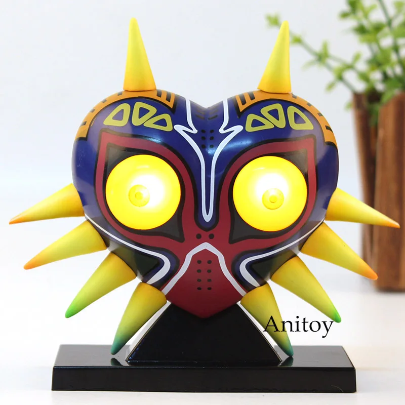 

Majora's Mask Lighting Majoras Mask Action Figure PVC Car Decoration Home Collection Model Toys