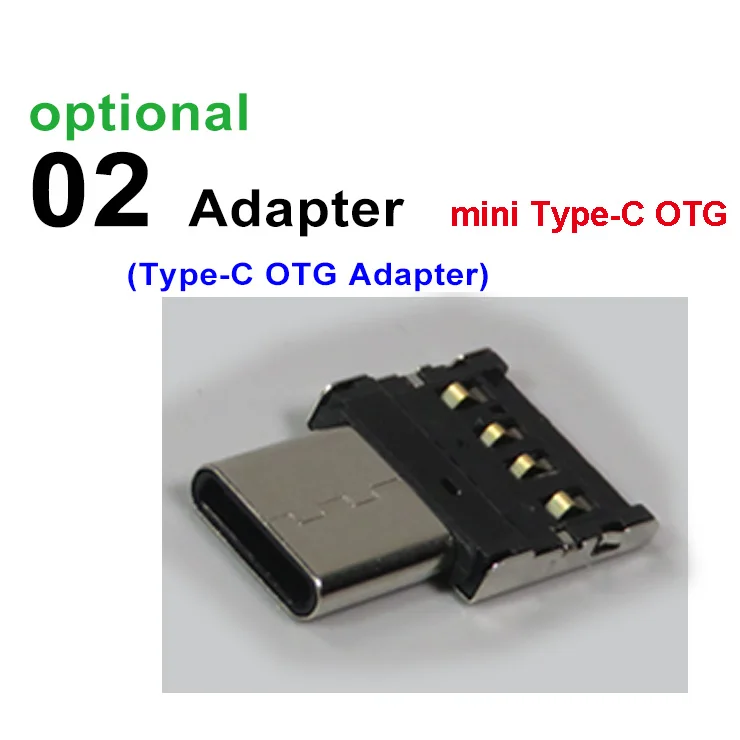 PCTONIC короткий тип-c USB OTG адаптер для тип-a USB мужчина к USB-C мужской мобильный телефон USB кабель Металл для флэш-накопитель диск мышь - Цвет: 02 adapter mini