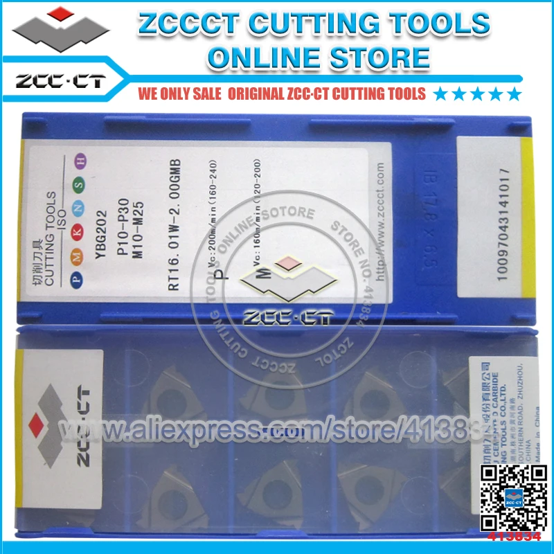 

Free Shipping ZCC inserts threading insert ISO metric coarse thread 60 degree thin type