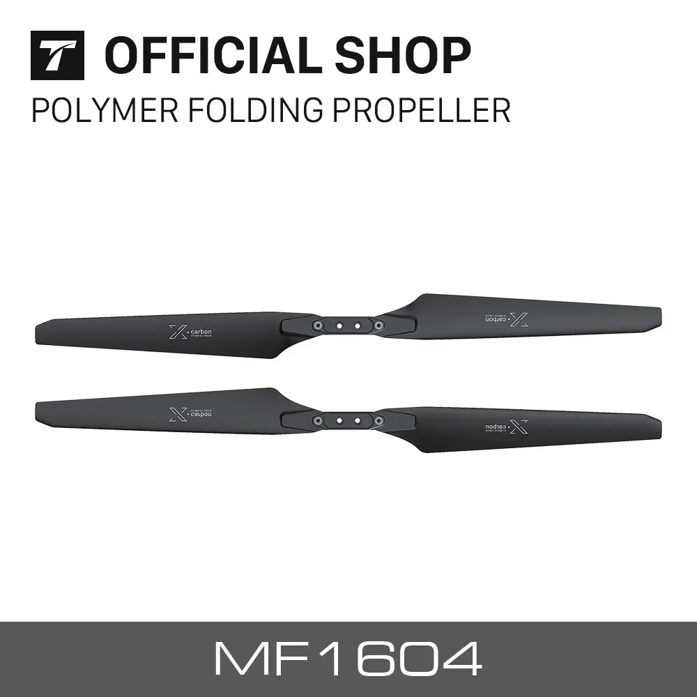 

T-motor new released MF1604 Polymer Folding propeller X*Carbon for rc multi-rotors drone