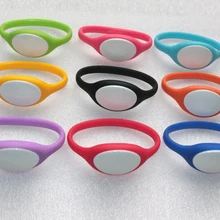 100 шт./лот 125 кГц EM4100 TK4100 RFID браслет только для чтения удостоверения личности для Бассейны сауны