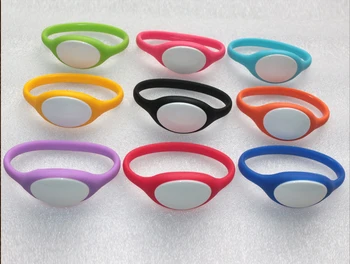 

100PCS/LOT 125khz EM4100 TK4100 RFID Wristband Bracelet Read Only ID Card For Swimming Pool Sauna Room