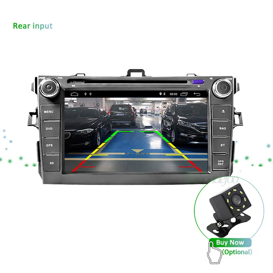 Sale DSP IPS 4G 64G Android 9.0 AV Output 2 DIN DVD PLAYER For Toyota Corolla 2007 2008 2009 2010 2011 GPS Navigation Stereo Radio 27