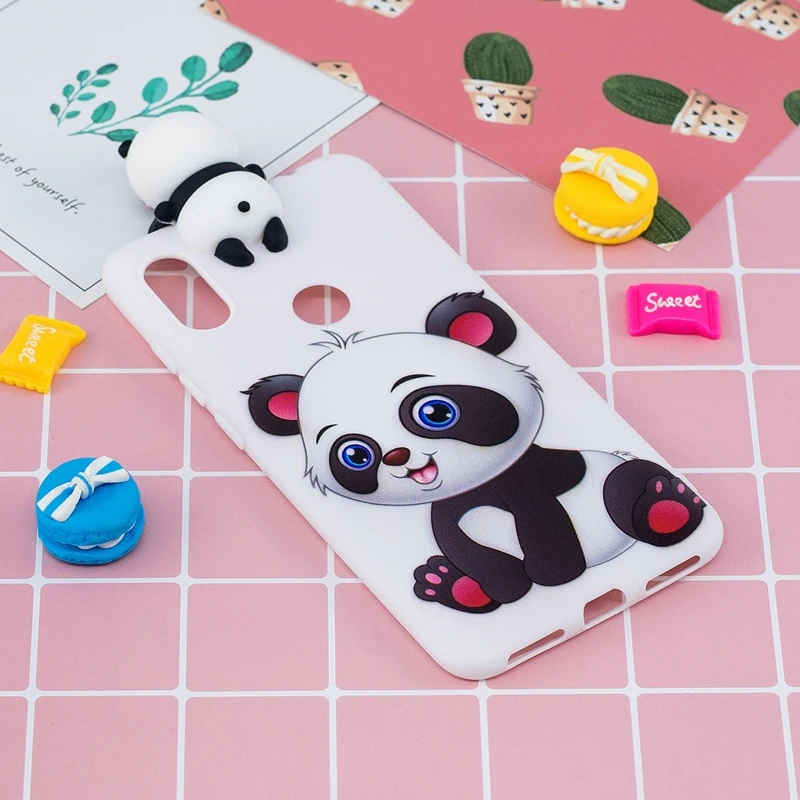 For Coque Xiaomi Redmi Note 5 Case 3D Cartoon Toy Cat Panda Soft Silicon Back Cover Xiomi Note5 Pro |