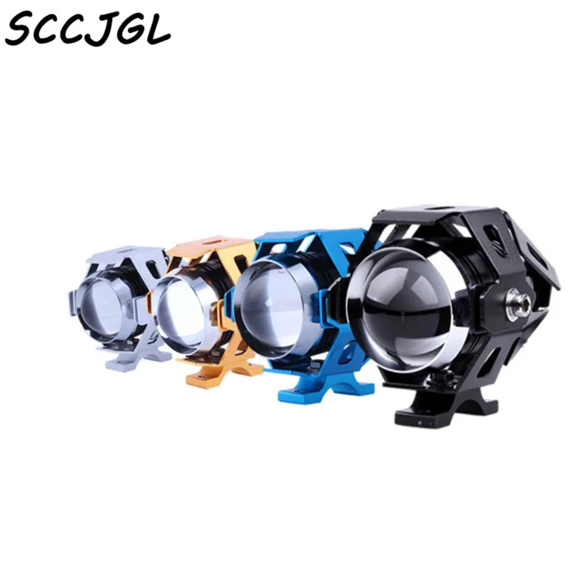 

Motorcycle LED lights U5 laser cannons transformers headlight Operate shoot the light automobile repacking for DIY tool