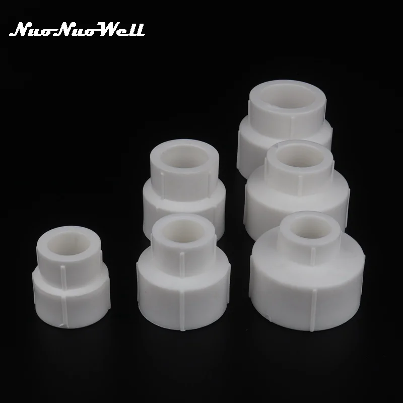 

1pc PPR 20mm to 25 32 40 mm Reducing Connector PPR Pipe Straight Connector Water Pipe Fittings Plastic Pipe Joints