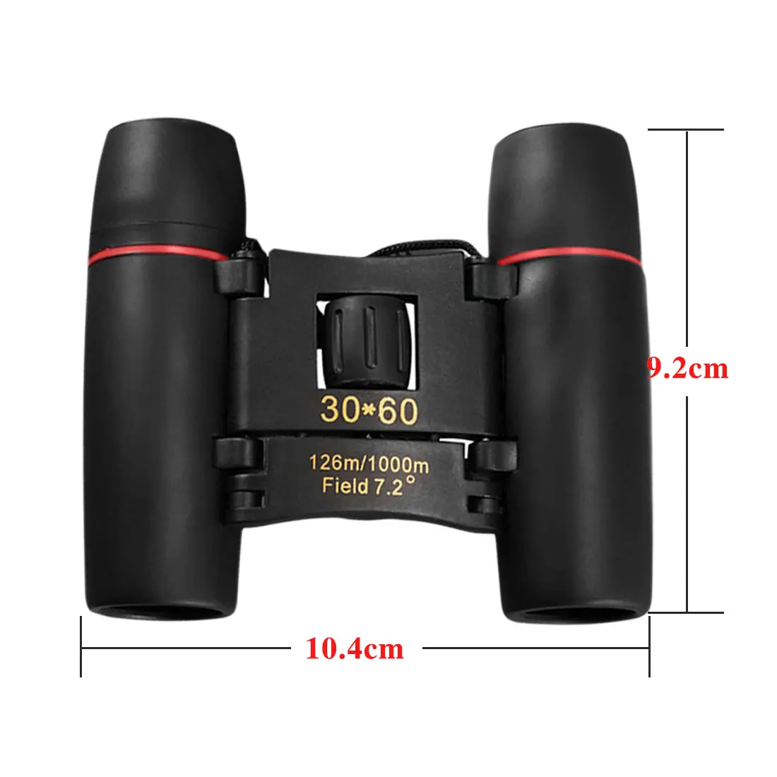 مصغرة المهنية التكبير 30x60 HD الرؤية مناظير تلسكوب نظارات للصيد الحفل في الهواء الطلق الرياضة السفر مصغرة المهنية التكبير 30x60 HD الرؤية مناظير تلسكوب نظارات للصيد الحفل في الهواء الطلق الرياضة السفر