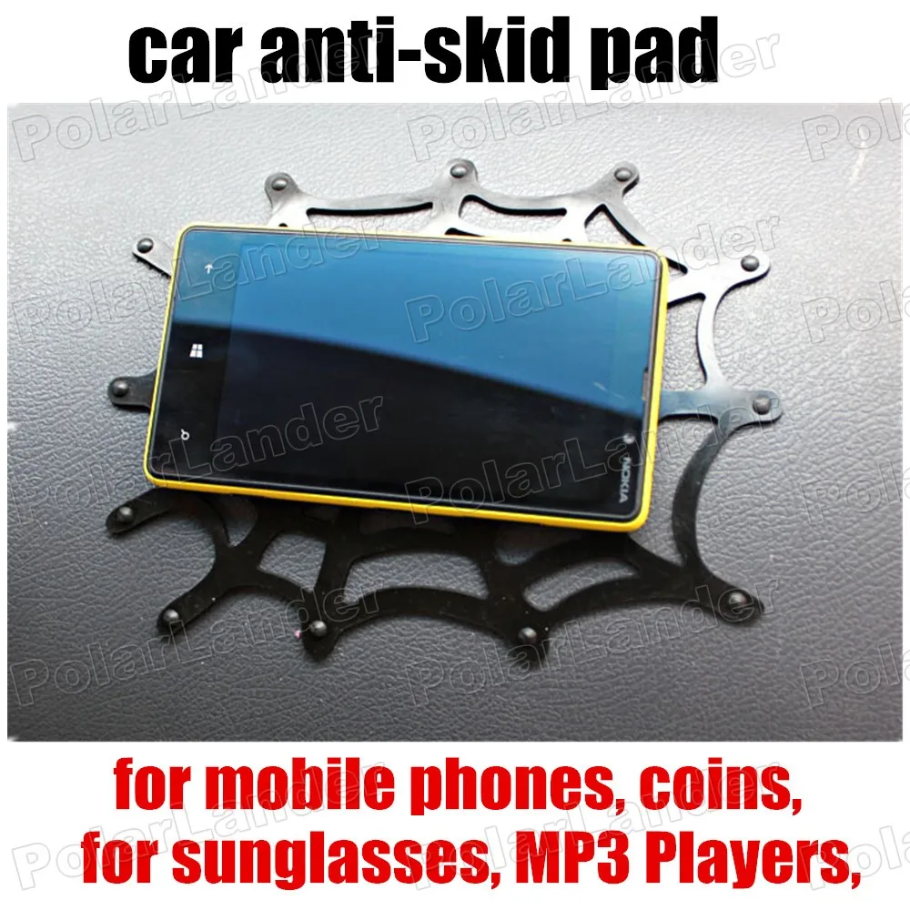 Липкий держатель для автомобиля нескользкая поверхность черного цвета в форме паутины телефоны ключ на нескользящей подошве противоскользящие маты безопасный мобильные телефоны монеты MP3-плееры
